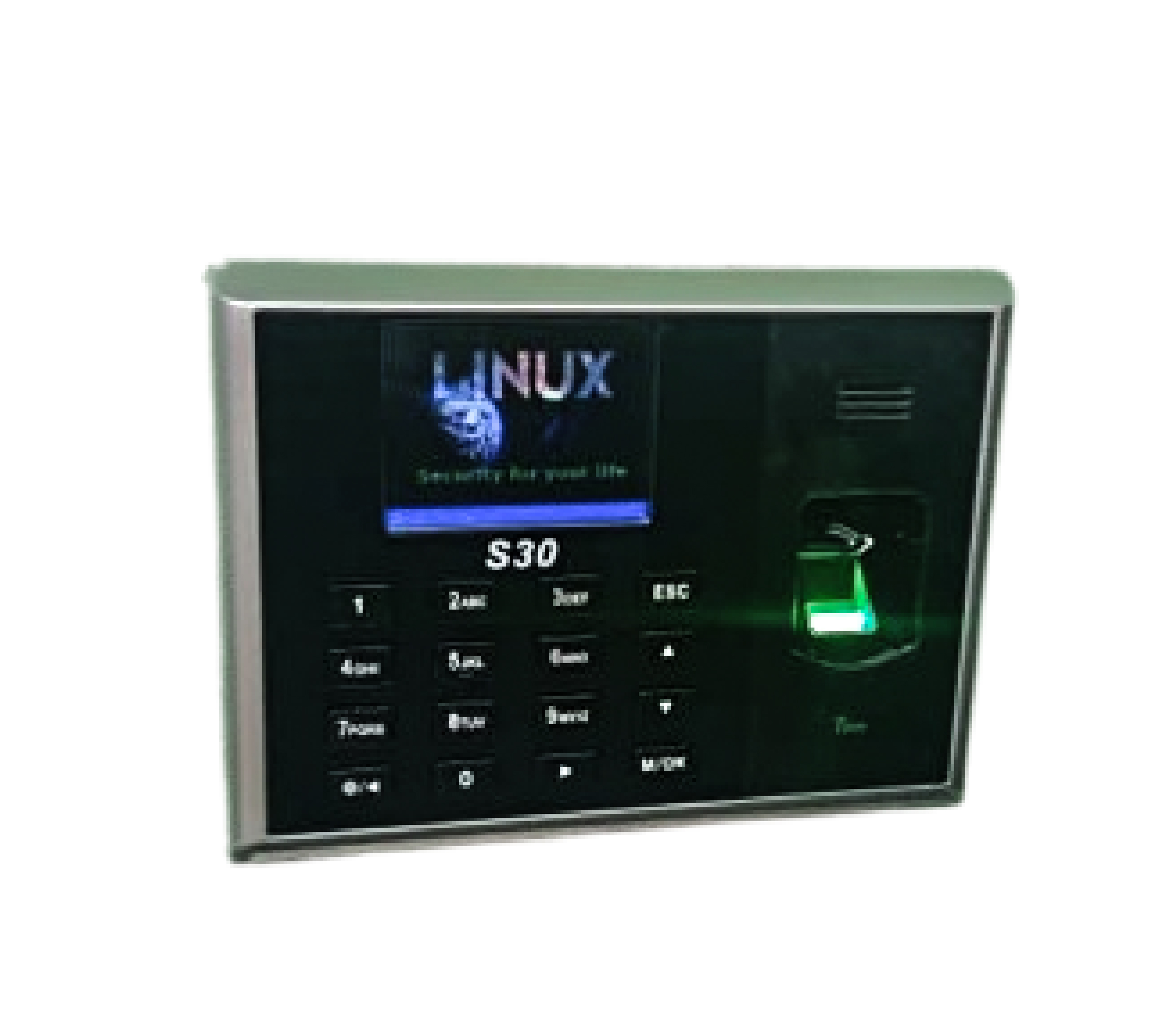 Installation de pointeuse biométrique S30